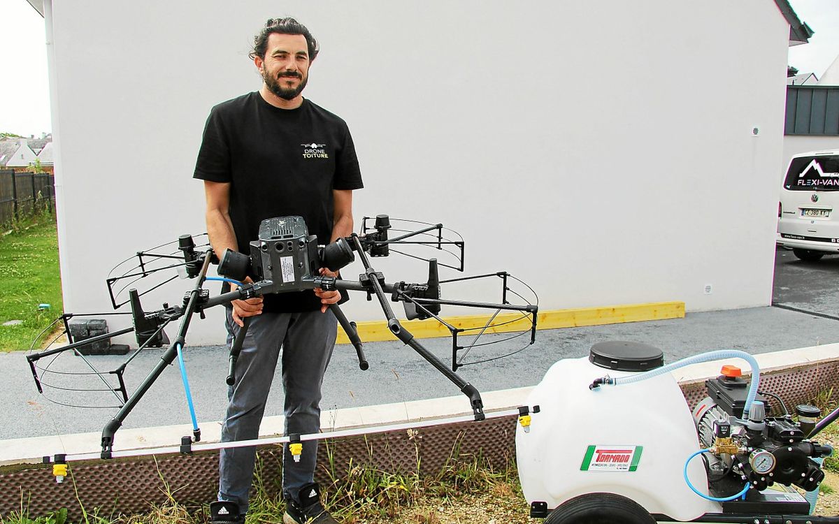 Drone Toiture : Une innovation pour le nettoyage des toits à Plouharnel