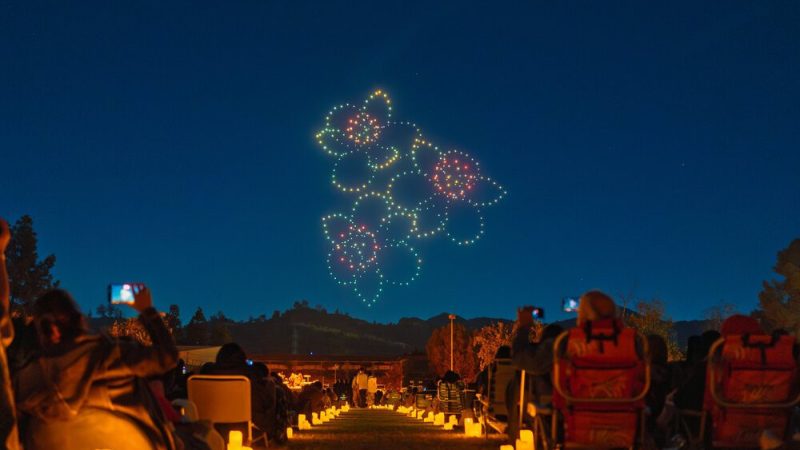 DroneArt Show : Un spectacle de drones à l&rsquo;Hippodrome de Vincennes