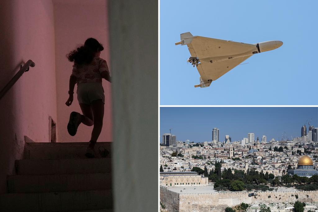 Escalade des tensions : Plus de 100 drones lancés par l&rsquo;Iran en représailles aux attaques israéliennes