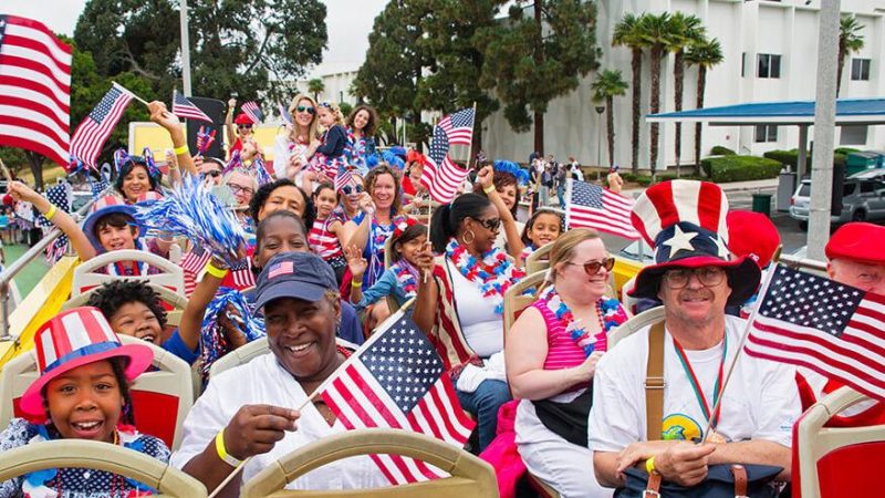 États-Unis: La Tradition du 4 Juillet à Palisades