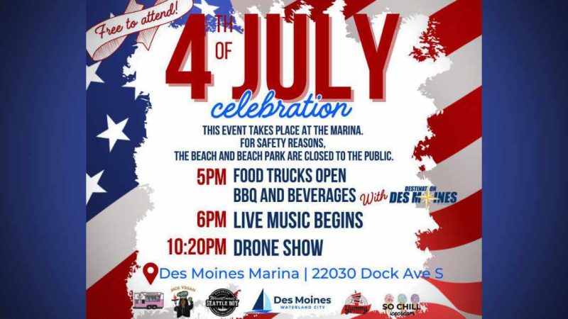 États-Unis : Un spectacle de drones illumine le 4 juillet à Des Moines