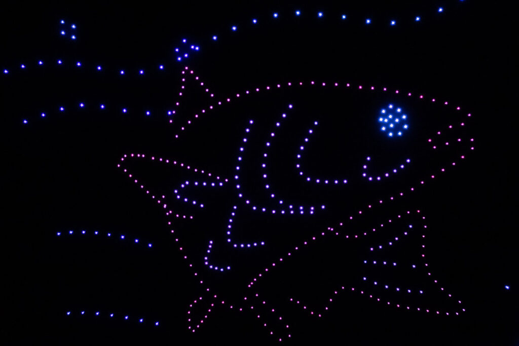 Festival Bourdonner en Bourbonnais 2025 : un spectacle de 500 drones lumineux