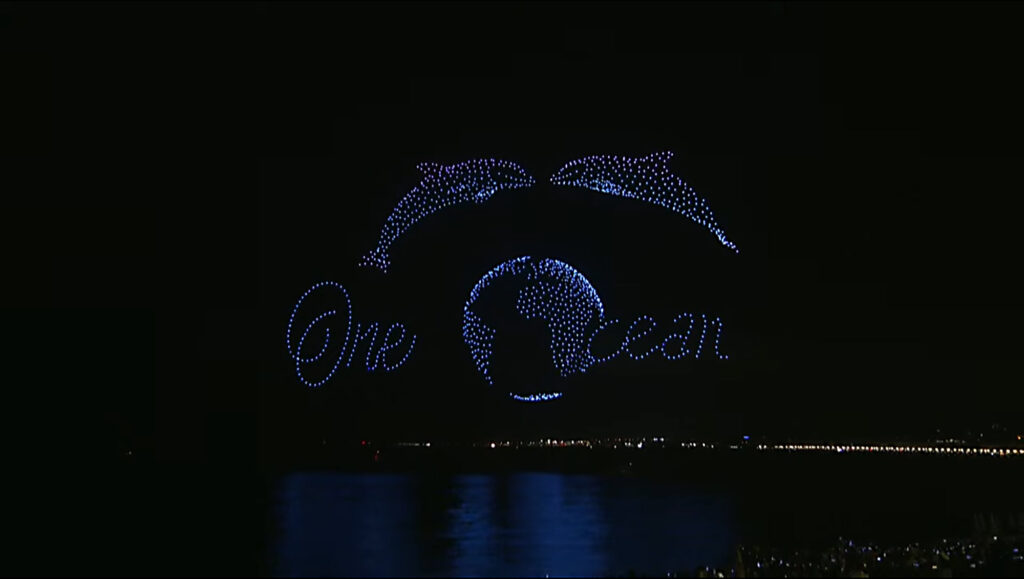 France : Spectacle de Drones Lumineux à Nice en 2025