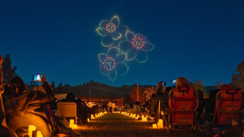 #France – Un Concert Éclairé par des Drones à Lyon