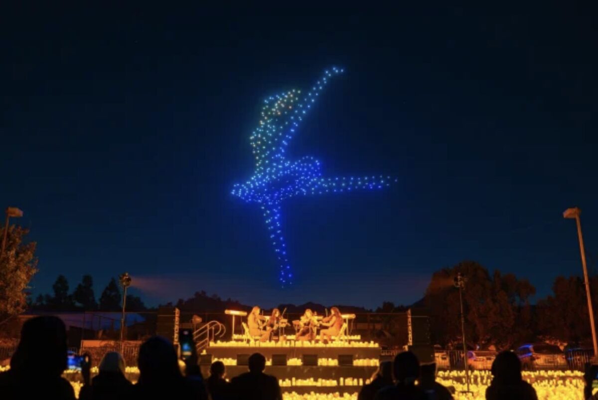 France : Un spectacle de drones enchanteur prévu près de Lyon en juillet