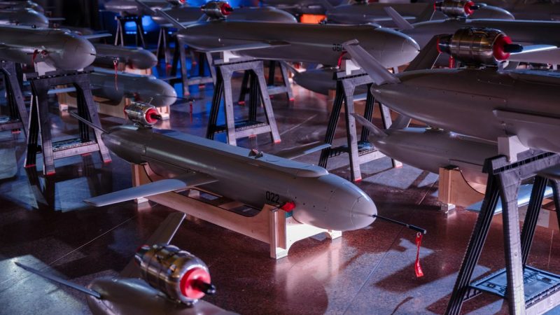 Frappe stratégique ukrainienne sur une installation de drones en Russie