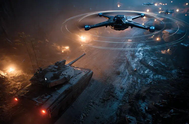 Innovation Révolutionnaire : Des Drones Qui Voient Comme les Chauves-Souris Grâce à l&rsquo;IA et l’Écholocation