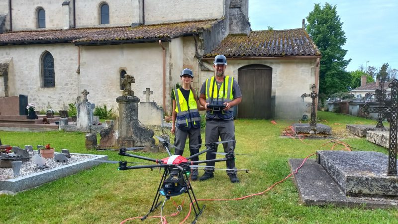 La révolution technologique pour la préservation du patrimoine : un drone au service de l&rsquo;église de Cudos