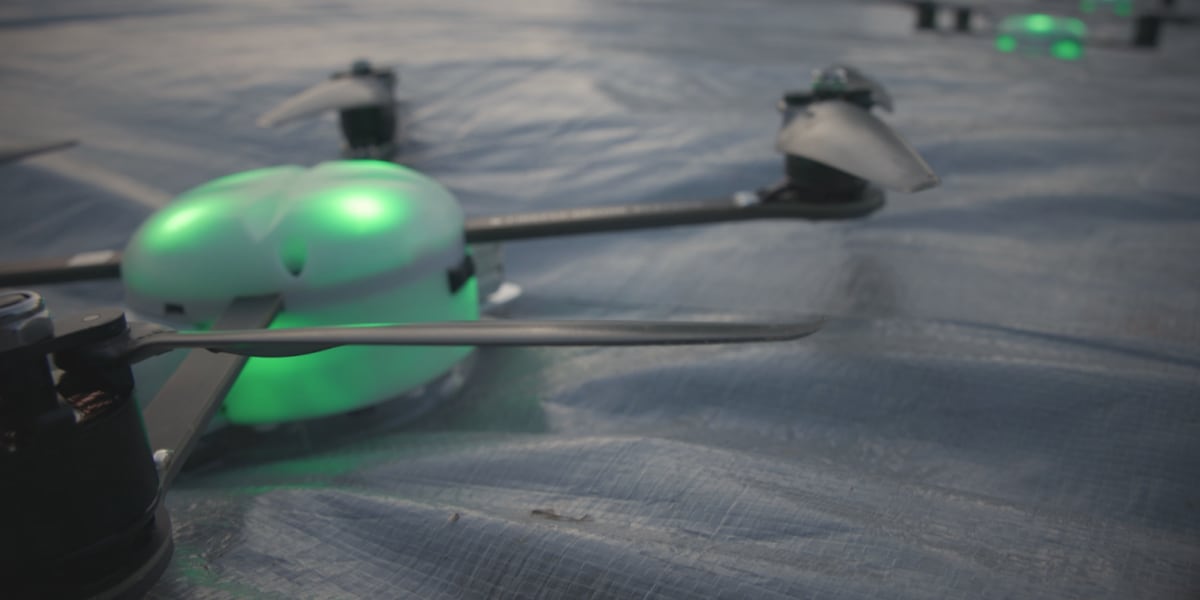 Le Spectacle de Drones à Waynesboro Remplace Traditionnellement les Feux d&rsquo;Artifice