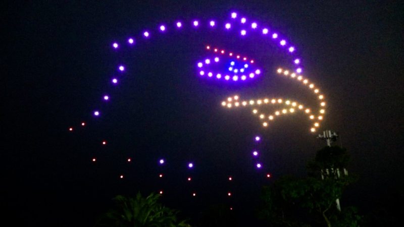 Les drones illuminent le ciel de Rancho Palos Verdes pour le 4 juillet