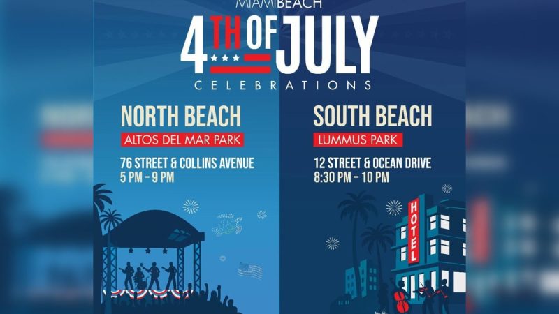 Miami Beach se prépare pour un spectaculaire 249e anniversaire de l&rsquo;Indépendance avec feux d&rsquo;artifice et show de drones