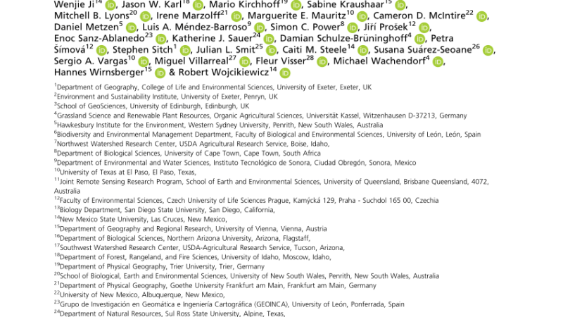 Révolution agricole : les drones prédisant la biomasse dans les écosystèmes non-forestiers