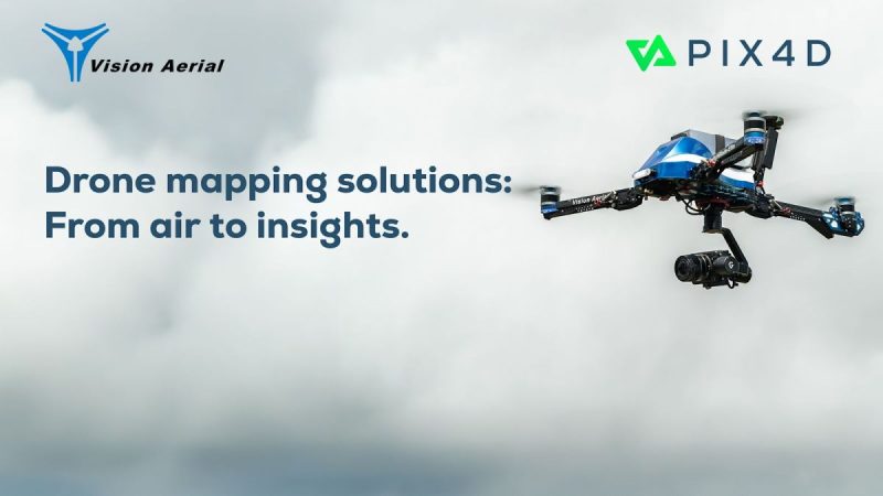 Révolution dans la cartographie par drone : Pix4D et Vision Aerial dévoilent leurs dernières innovations