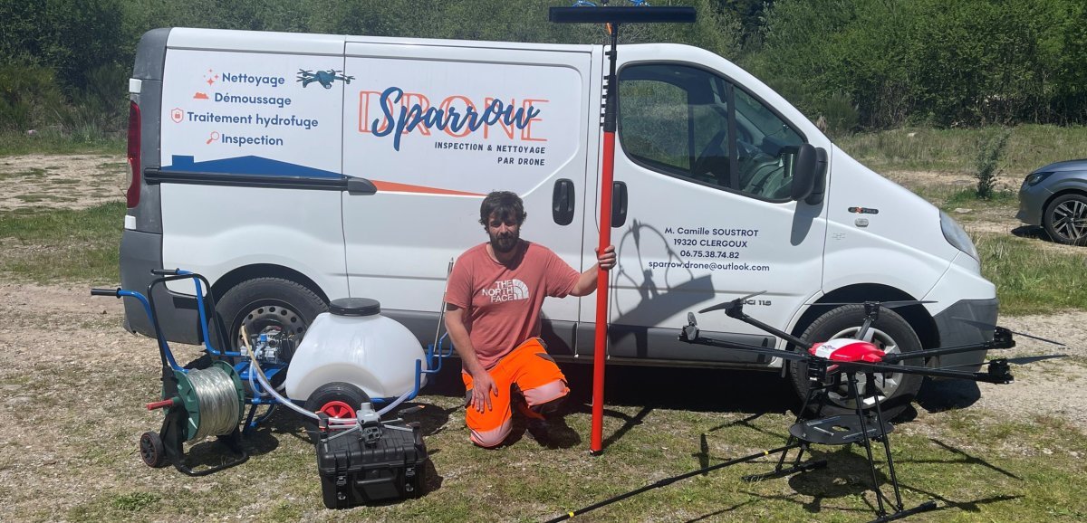 Sparrow : Le nouvel essor des drones dans l&rsquo;inspection et le nettoyage