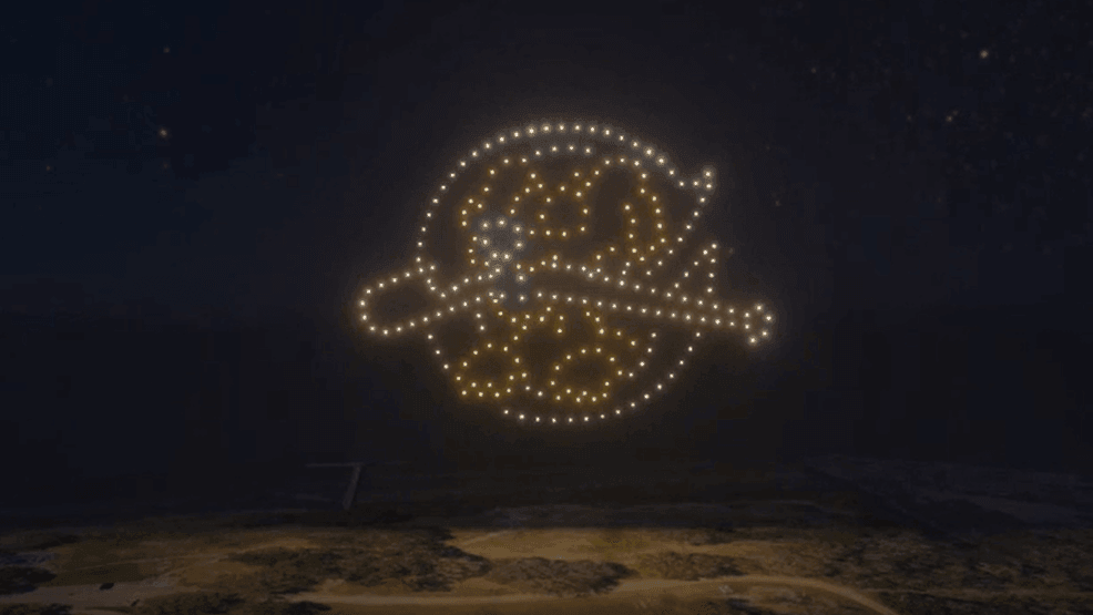 Spectacle innovant : un show de drones programmé au Joe Riley Park
