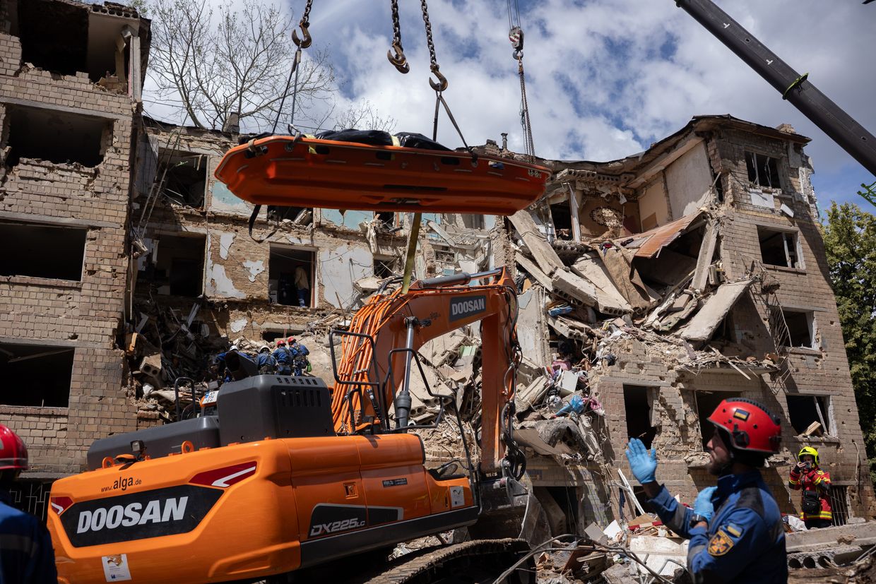 Ukraine Subit une Nouvelle Attaque de Drones et de Missiles Destructeurs