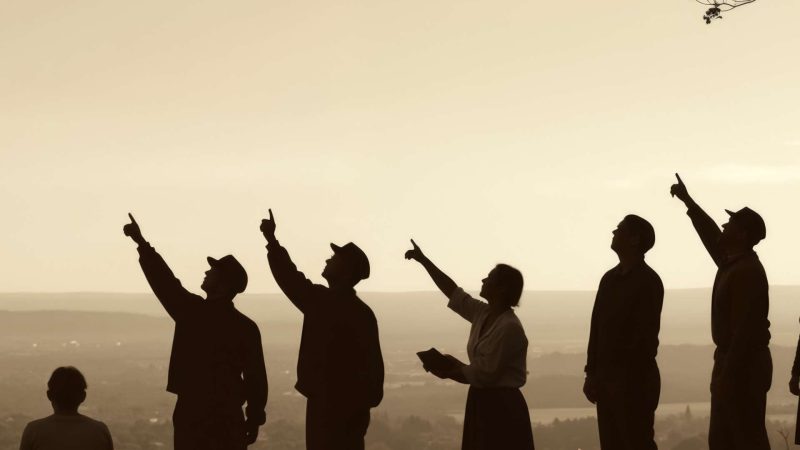 Un spectacle céleste à Roswell : Un drone capture un cercle lumineux parfait