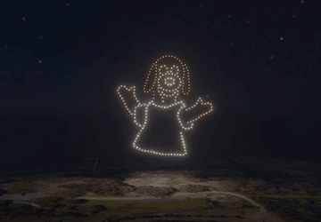 Un spectacle de drones inédit organisé par les Charleston RiverDogs