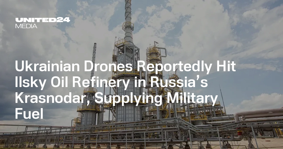 Attaque de Drones Ukrainiens sur la Raffinerie de Pétrole d&rsquo;Ilshki en Russie