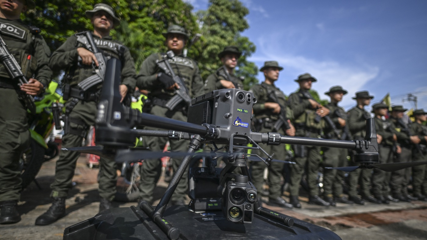 Colombie : L&rsquo;utilisation de drones armés contre les gangs de drogue