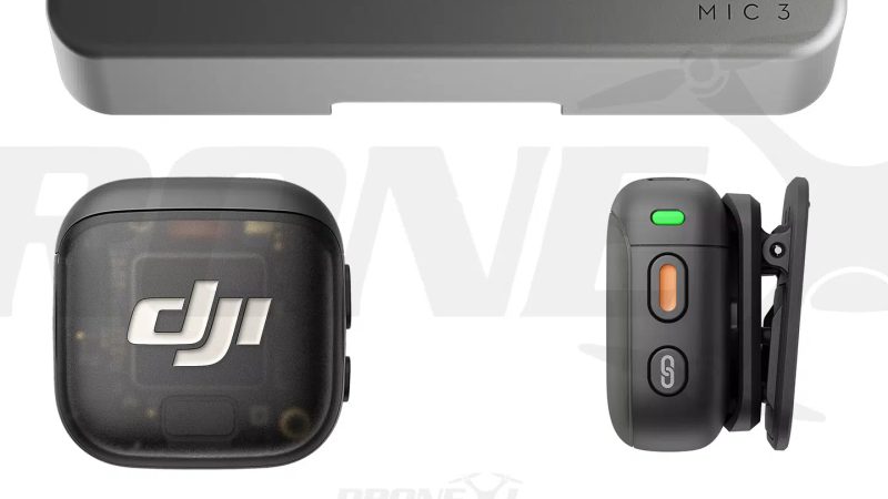 DJI Mic 3 : Un Design Plus Compact pour les Amateurs de Technologie