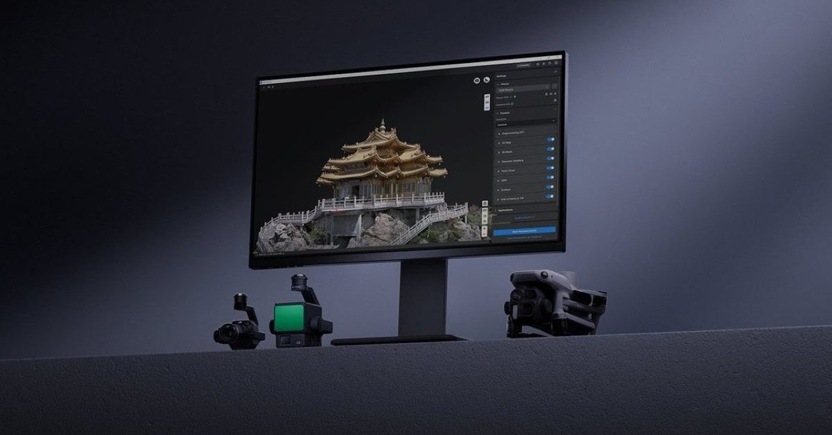 DJI Terra révolutionne l&rsquo;imagerie agricole avec la technologie de Gaussian Splatting