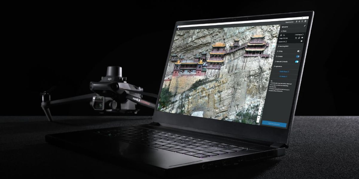 DJI Terra transforme les données de drones en cartographies 3D précises avec la méthode Gaussian Splatting