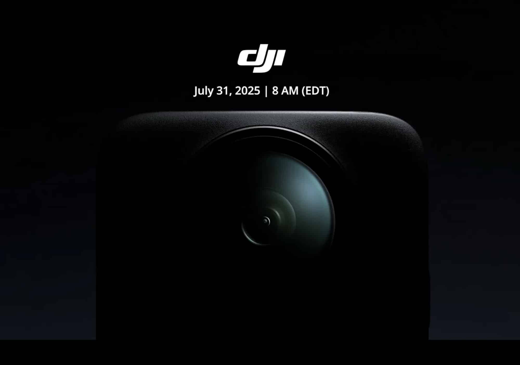 DJI annonce le lancement du nouveau Osmo 360 : un aperçu ce 31 juillet