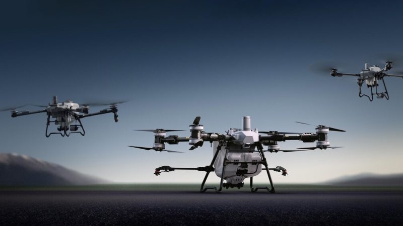 DJI lance les nouveaux drones agricoles : AGRAS T100, T70P et T25P