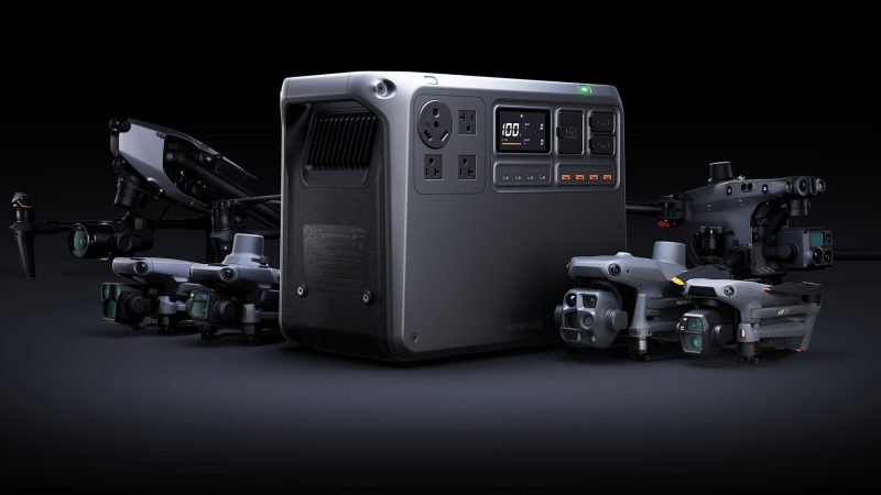 DJI lance une nouvelle station d&rsquo;alimentation portable de 2 kWh