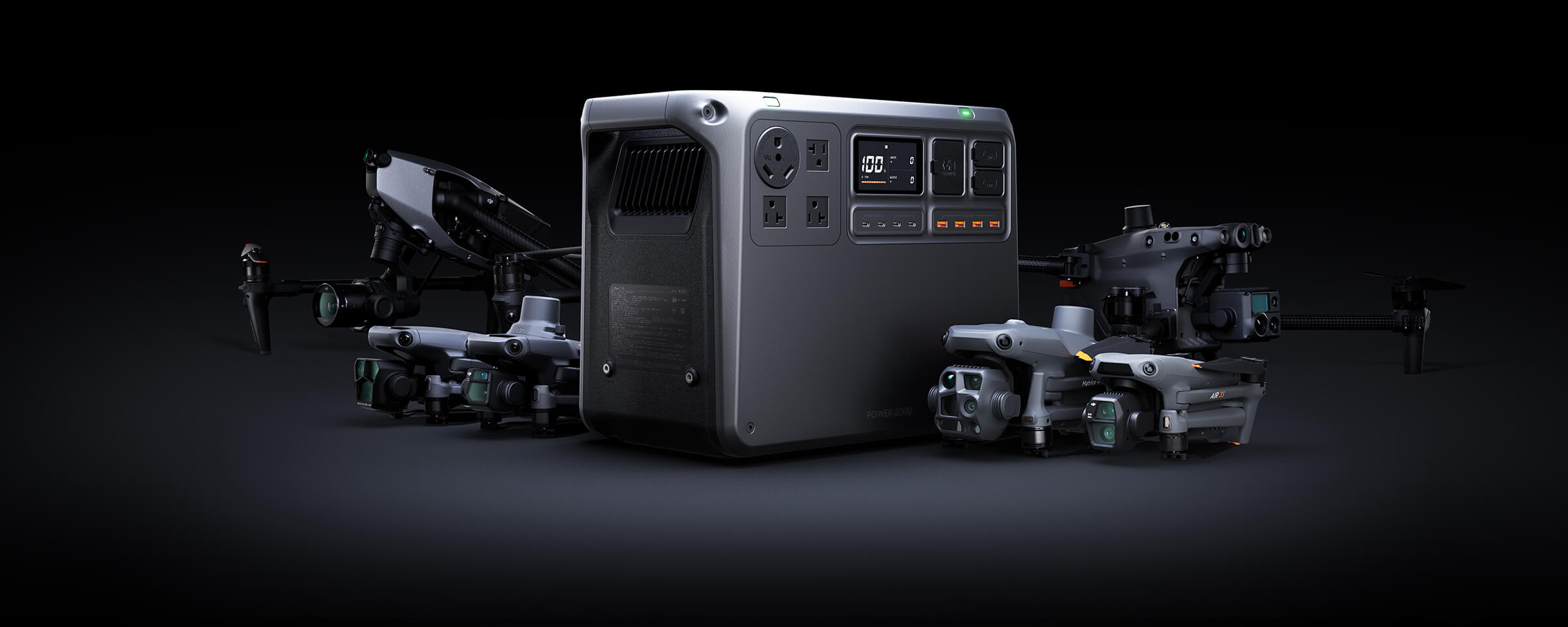 DJI lance une nouvelle station d&rsquo;alimentation portable de 2 kWh