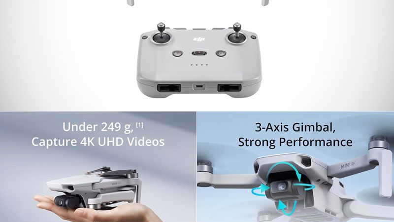 Découverte du DJI Mini 4K : un drone compact aux capacités impressionnantes