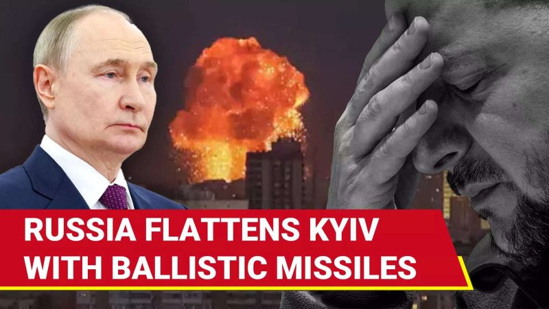 Escalade de la tension à Kiev : Raids massifs par missiles balistiques et drones