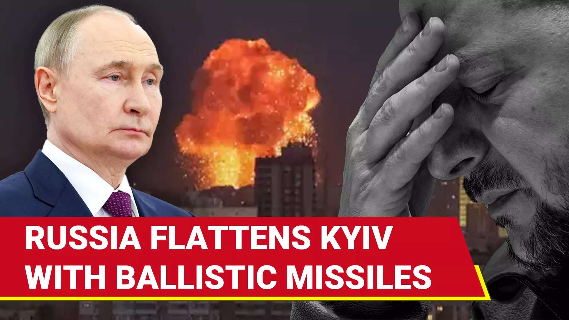 Escalade de la tension à Kiev : Raids massifs par missiles balistiques et drones