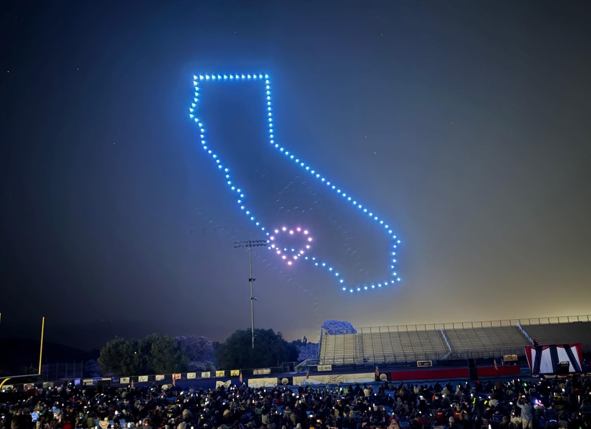 États-Unis : Goleta célèbre le 4 juillet avec un spectacle de drones