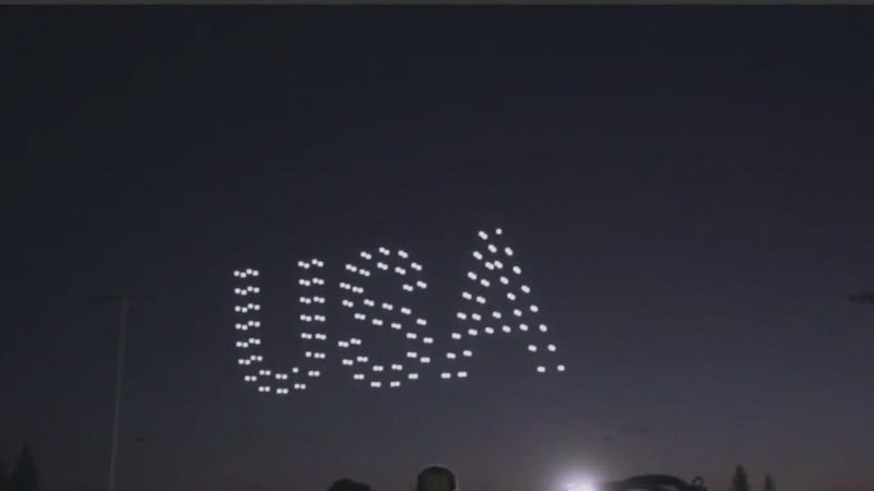 #États-Unis : Redwood City opte pour un show de drones au lieu des feux d&rsquo;artifice traditionnels pour le 4 juillet