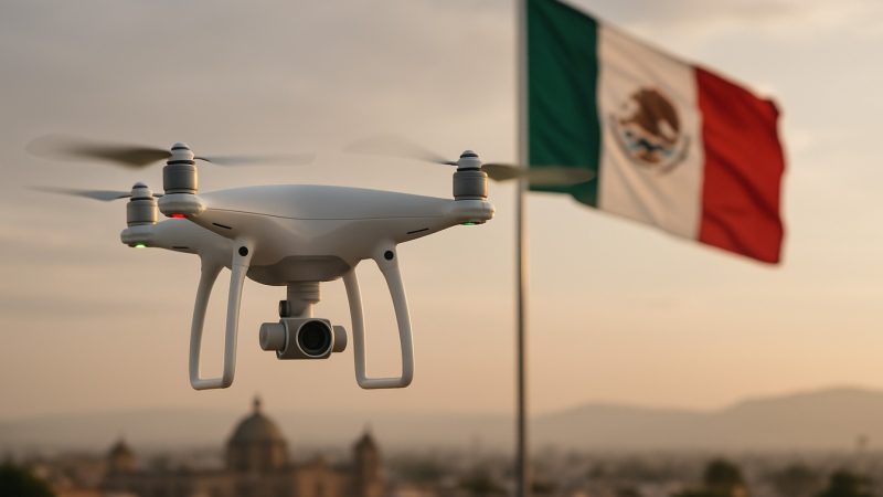 Évolution des réglementations des drones au Mexique