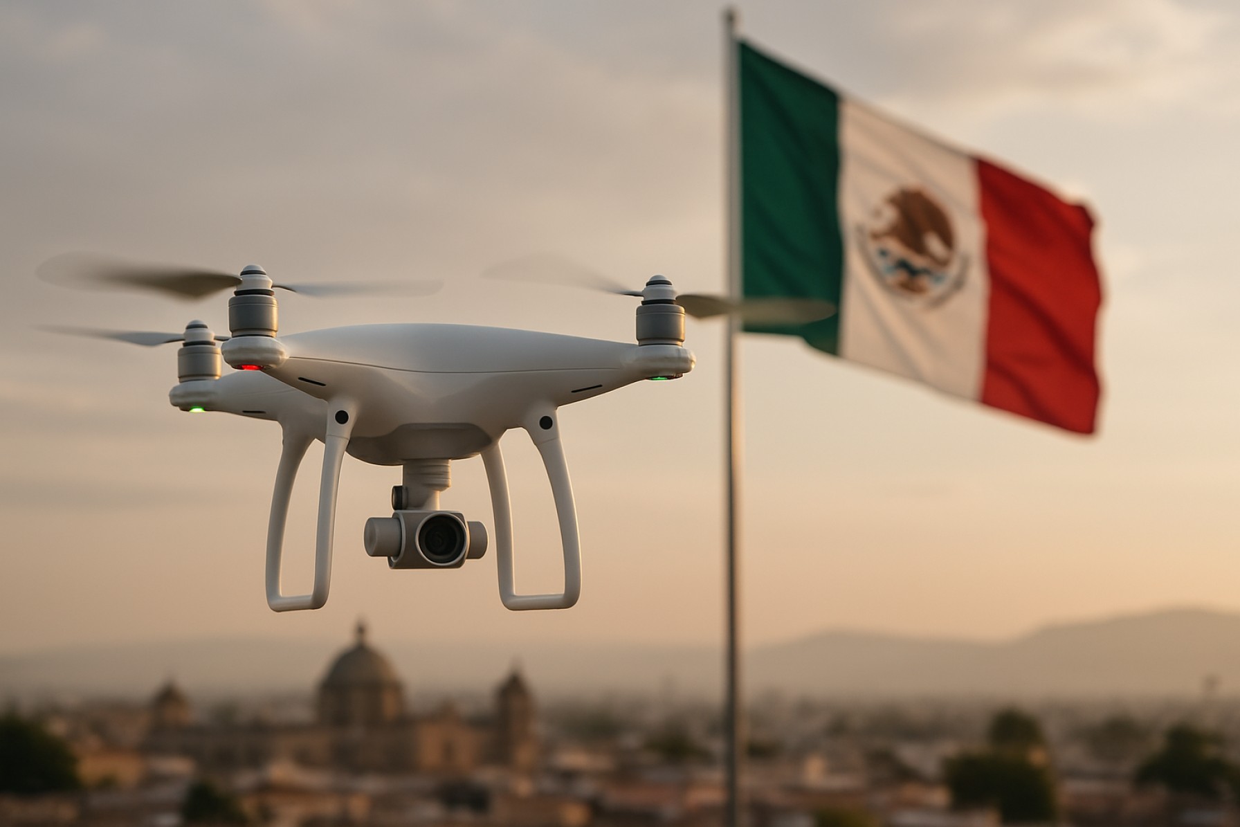 Évolution des réglementations des drones au Mexique