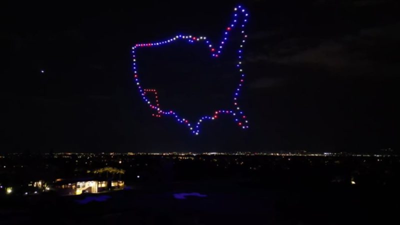 Flagstaff célèbre le 4 Juillet avec un spectacle de drones inédit