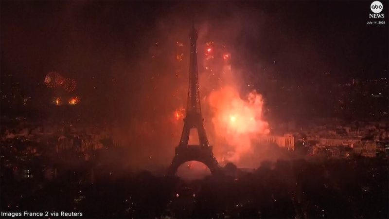 #France La Tour Eiffel en lumière : un spectacle de drones pour la Fête Nationale