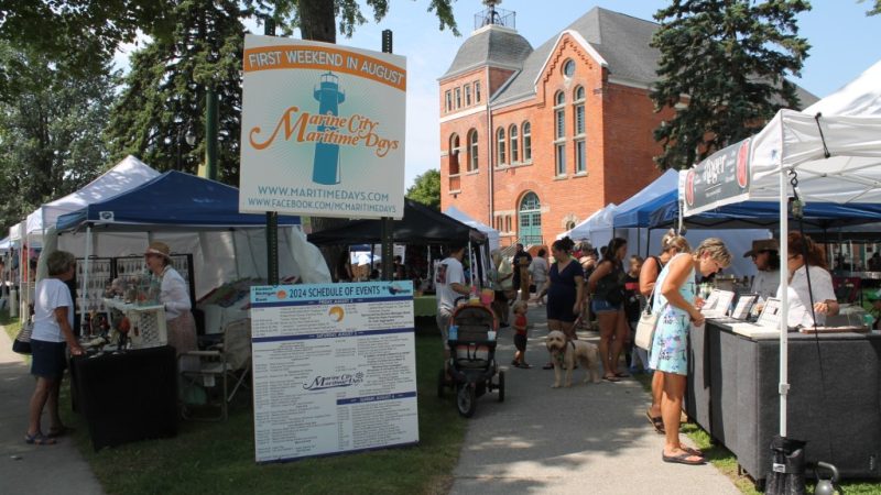 Un spectacle de drones inédit aux Journées maritimes de Marine City en 2025