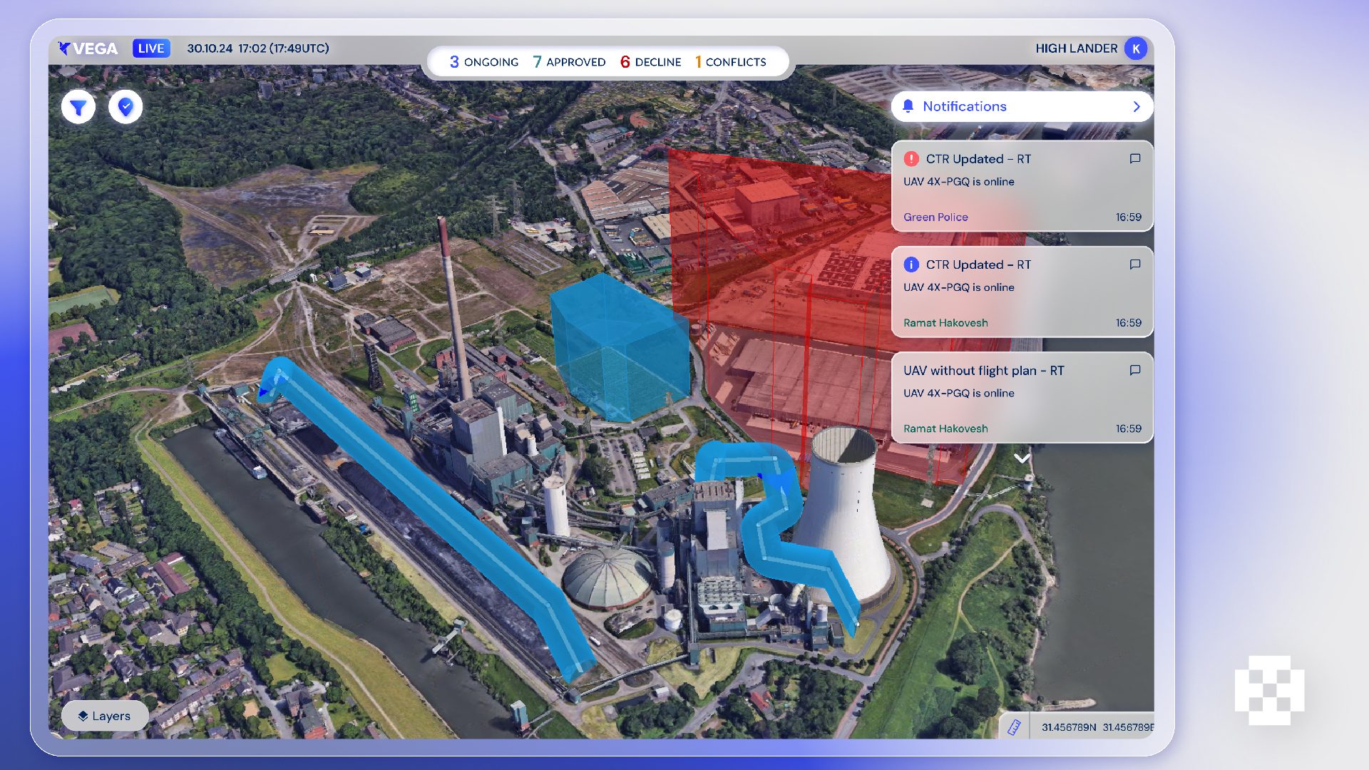 High Lander lance VEGA HighSite pour la gestion de l&rsquo;espace aérien local