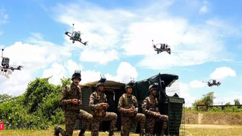 #Inde L&rsquo;armée indienne valide l&rsquo;intégration des drones dans les opérations de champ de bataille