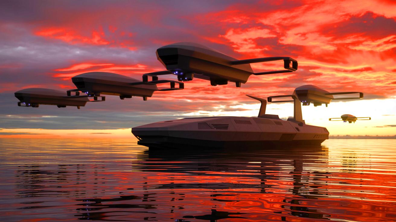 Le déploiement révolutionnaire de la Chine : un navire-mère de drones