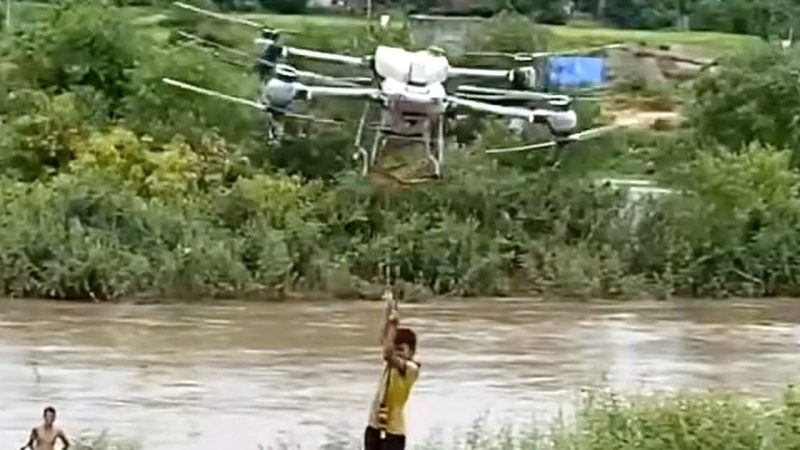 Le potentiel des drones dans les opérations de sauvetage au Vietnam