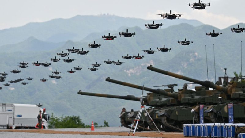 L&rsquo;envoi controversé de drones par le président sud-coréen à Pyongyang