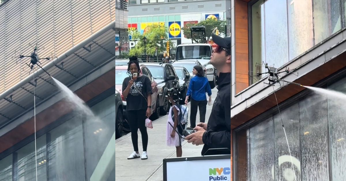 Les drones nettoyeurs de vitres à New York : la révolution est-elle en marche ?