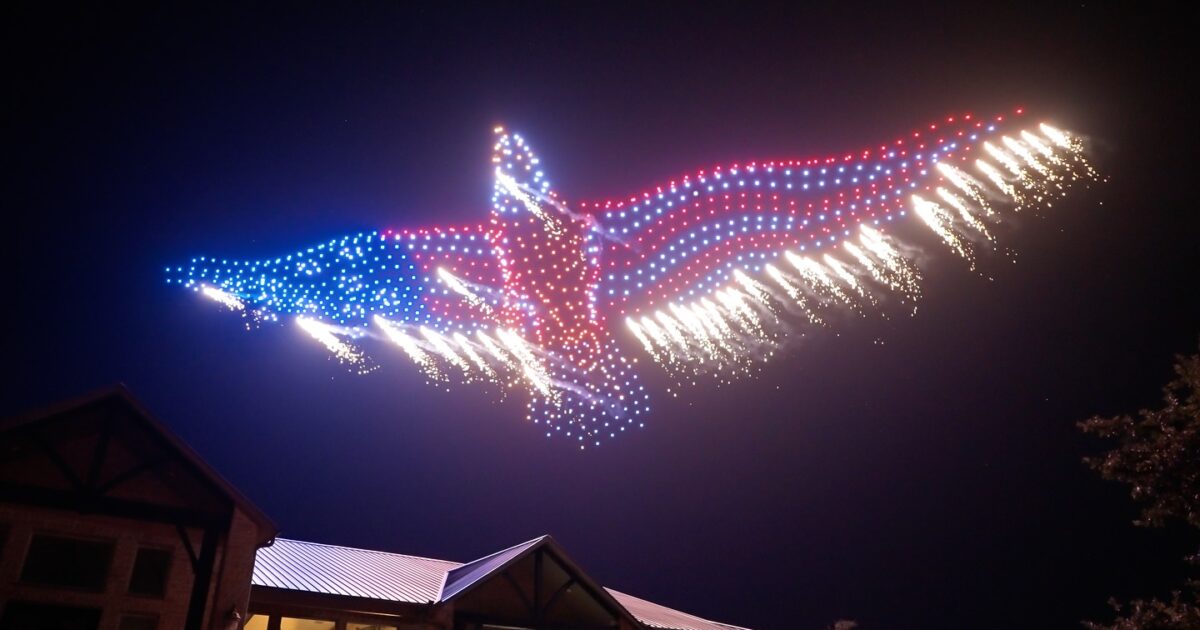 Les secrets des spectacles de drones en lumière