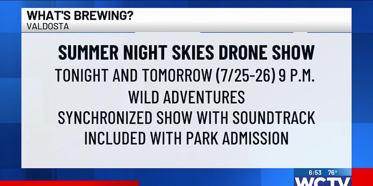 Les spectacles nocturnes de drones éblouissent les cieux estivaux