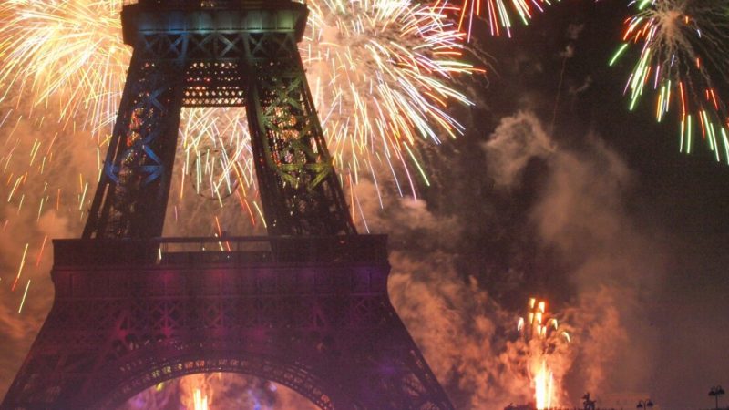 Les spectaculaires feux d&rsquo;artifice et shows de drones du 14 juillet en France